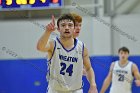 MBBall vs WSU  Wheaton College Men's Basketball vs Worcester State University. - Photo By: KEITH NORDSTROM : Wheaton, basketball, MBBall2022, WSU